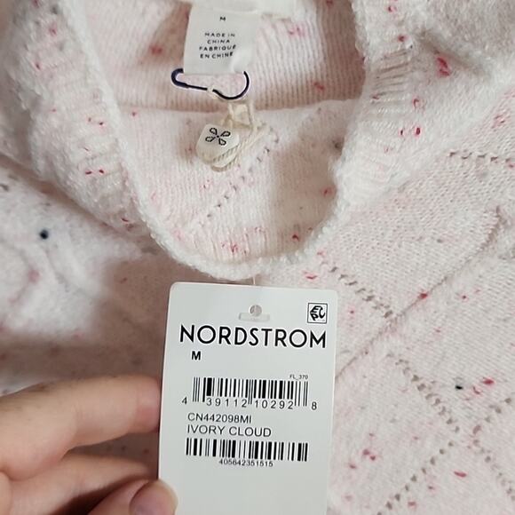 Caslon ivory Cloud Sweater, Medium, NWT - Picture 3 of 7